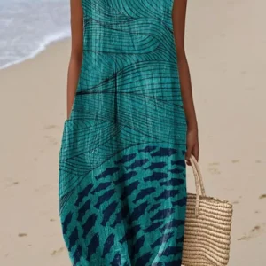 Alya - Robe Décontractée Élégante