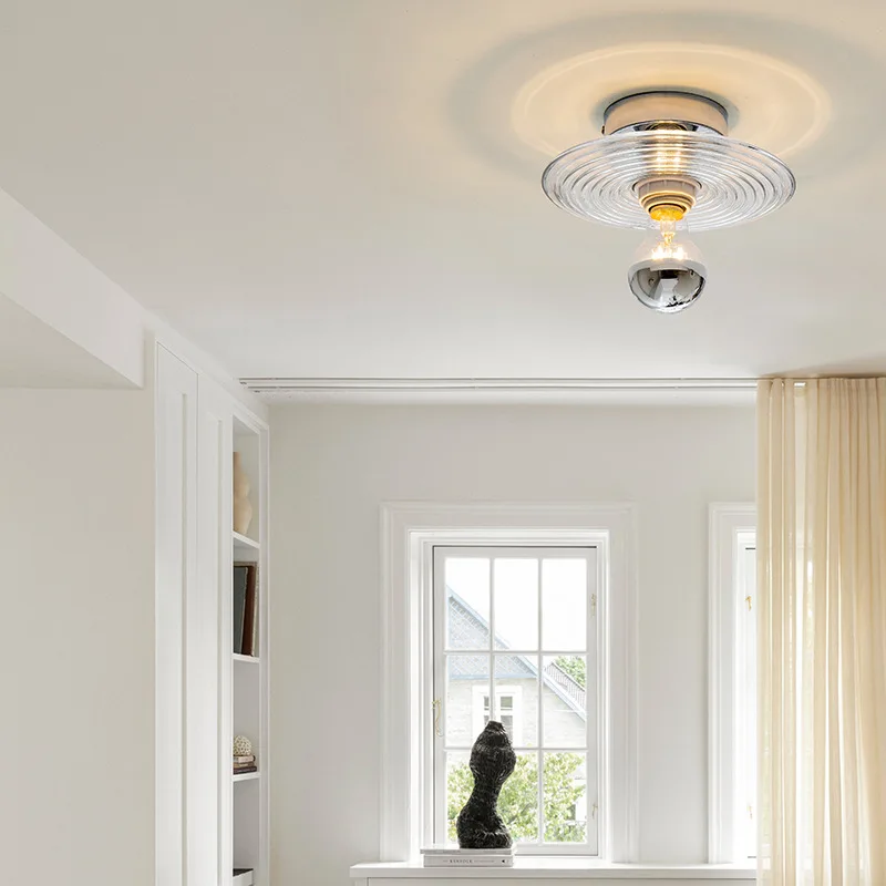 Applique LED rétro en verre – Image 6