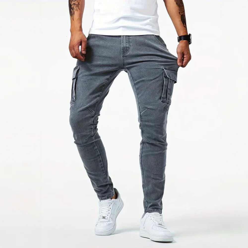 Alex™ | Cargo Jean Stretch Premium à Allure Affirmée – Image 3