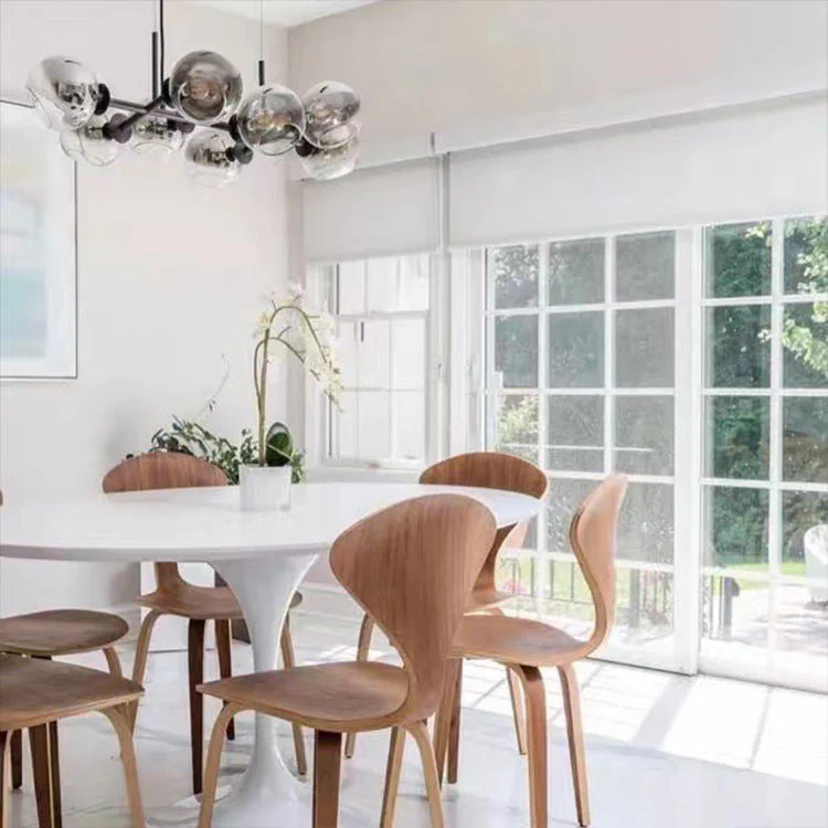 Lustre élégant avec des sphères de verre scandinaves – Image 3