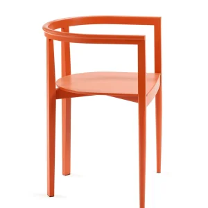 Ann Demeulemeester - Serax Chaise "ÉLÉ" en bois de hêtre orange