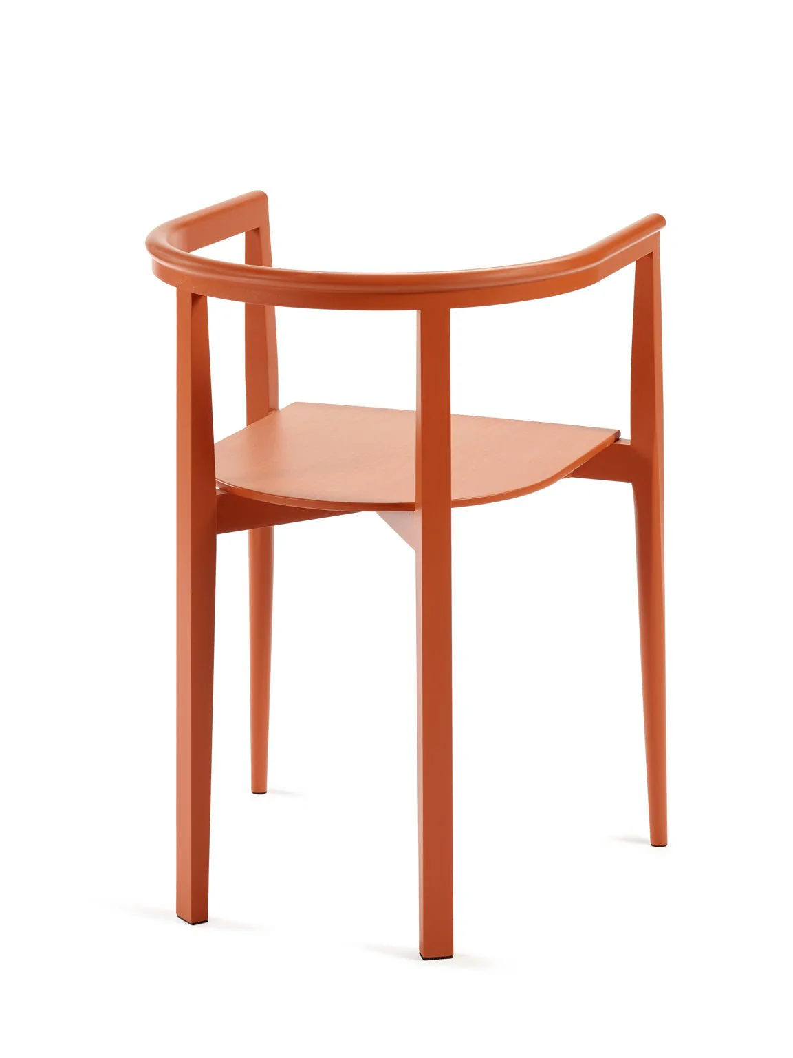Ann Demeulemeester - Serax Chaise "ÉLÉ" en bois de hêtre orange – Image 5