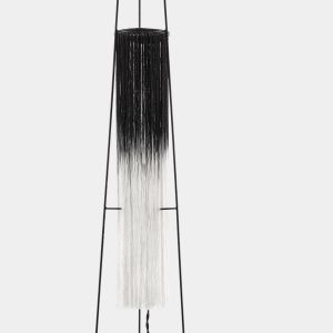 Ann Demeulemeester - Serax Lampe de table noire et blanche "Kiki"