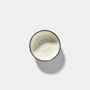 Ann Demeulemeester - Serax Set de 2 assiettes creuses noires et blanches "Var D"