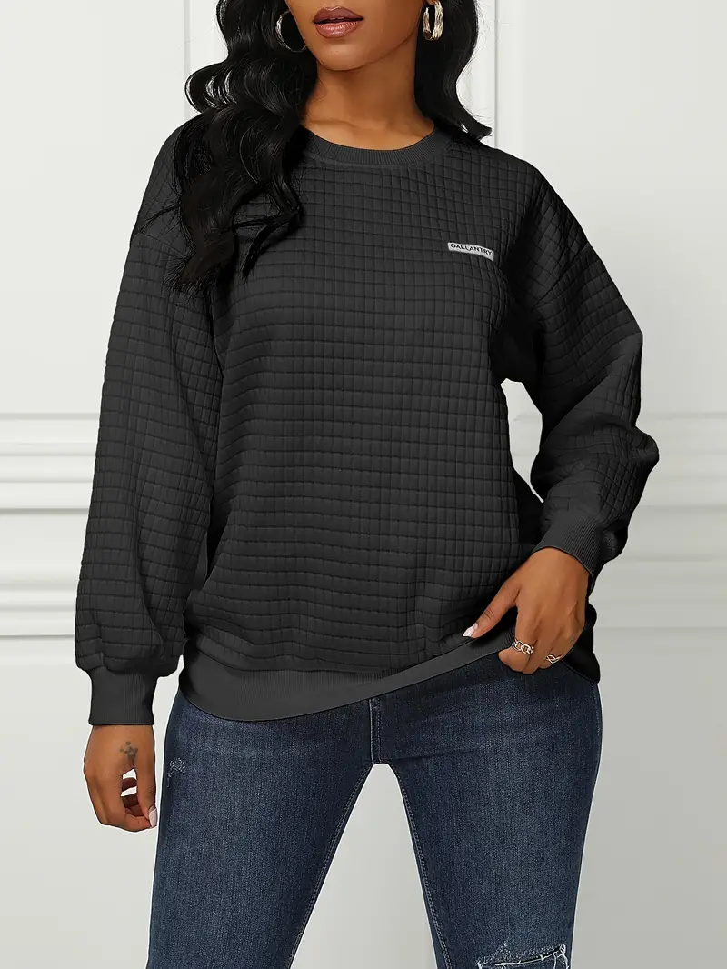 Galadriel - Pull gaufré élégant et confortable pour femmes – Image 4