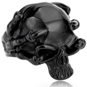 Bague Dragon Alien (Acier)