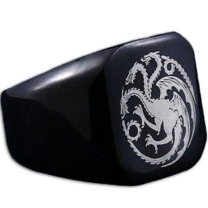 Bague Dragon Game Of Thrones (Acier)