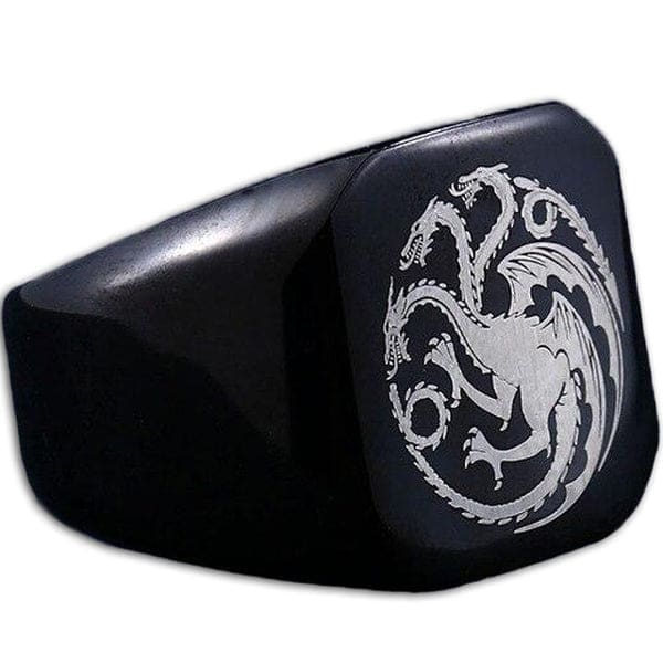 Bague Dragon Game Of Thrones (Acier) – Image 5