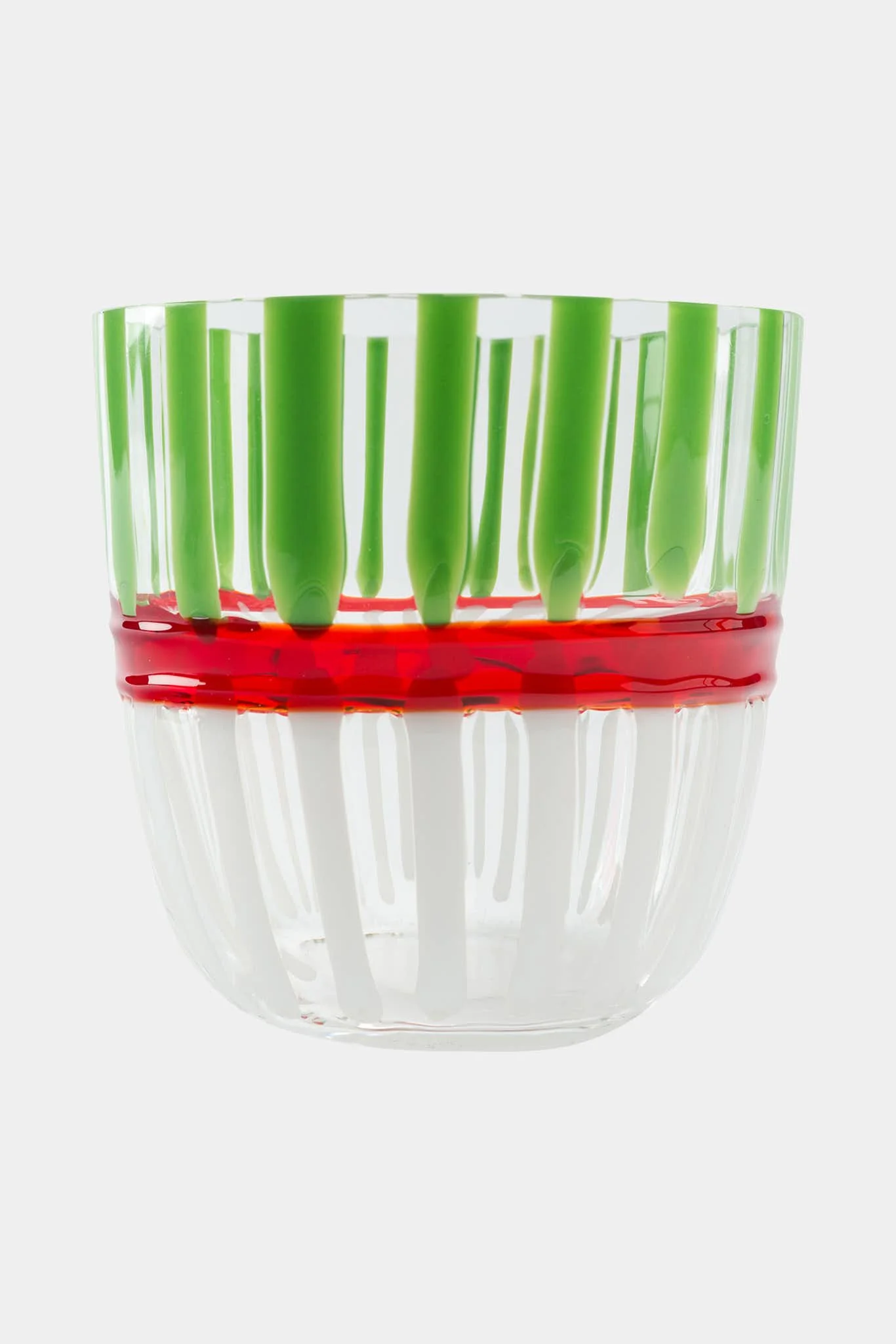 Carlo Moretti Verre en Cristal (Hauteur: 9 cm) – Image 2