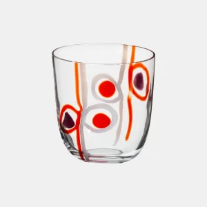Carlo Moretti Verre "I diversi" en cristal de Murano (Hauteur: 8.6 cm)