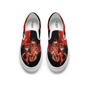 Chaussures Dragon Rouge Frénétique