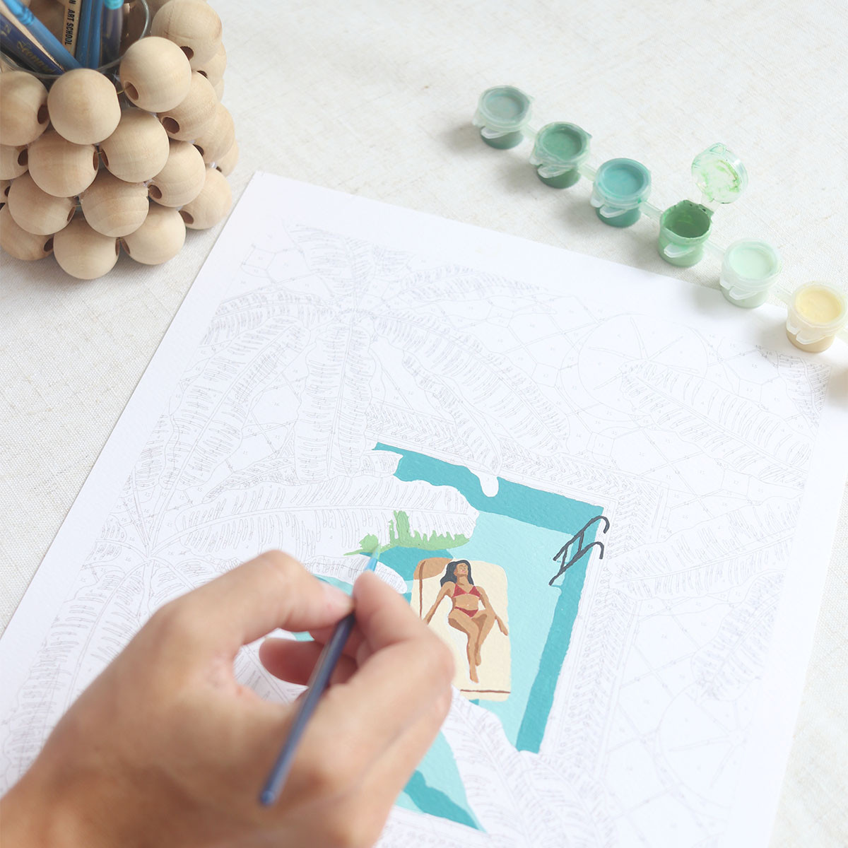 Peinture au numéro – Daydreaming – Image 4