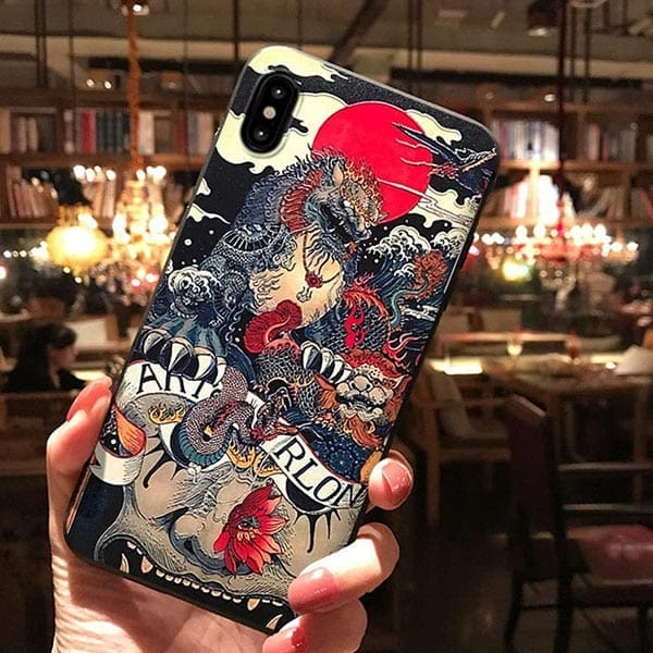 Coque Dragon Lion Impérial (iPhone) – Image 4