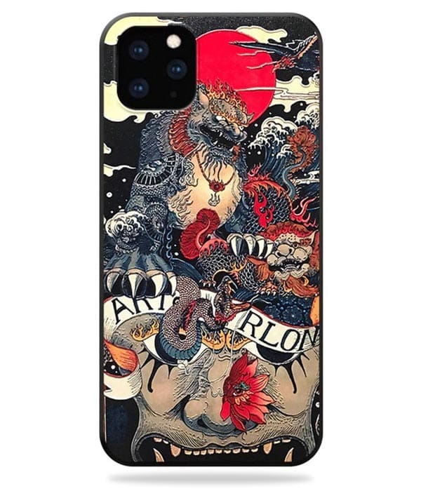 Coque Dragon Lion Impérial (iPhone) – Image 3