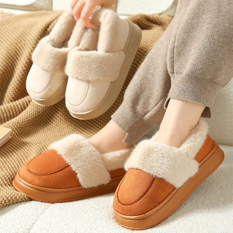Lucinida - Chaussons pelucheux confortables et élégants pour dames – Image 2