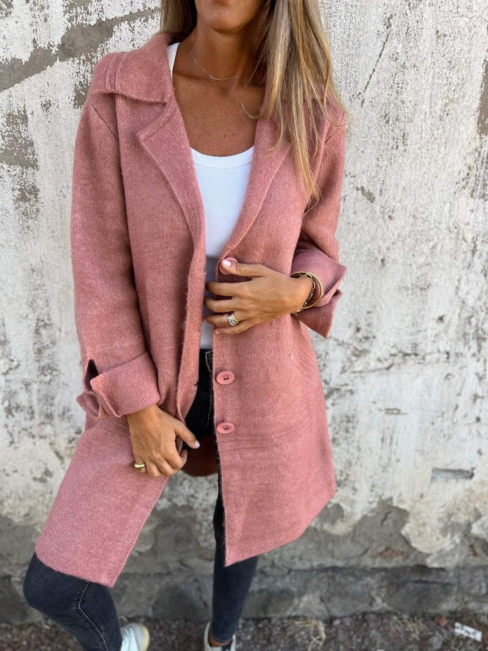 Jenny - Manteau long chic pour un look printanier frais – Image 3