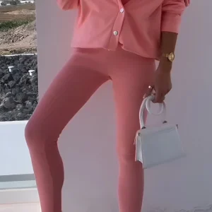 Genia - Sweat à capuche élégant et confortable avec cardigan assorti pour un look parfait