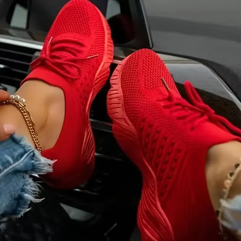 Priscilla | Baskets de luxe en maille pour femmes, ultra confortables – Image 2