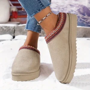 Anne | Bottes d'hiver en peluche de luxe pour un confort ultime