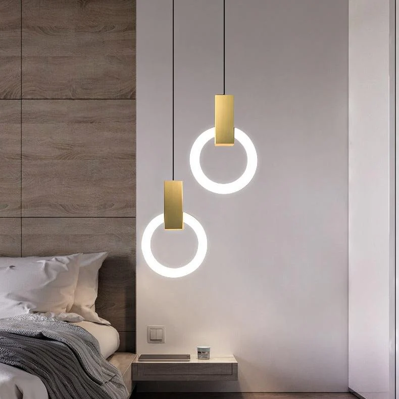 Elégante lampe pendante LED nordique – Image 8