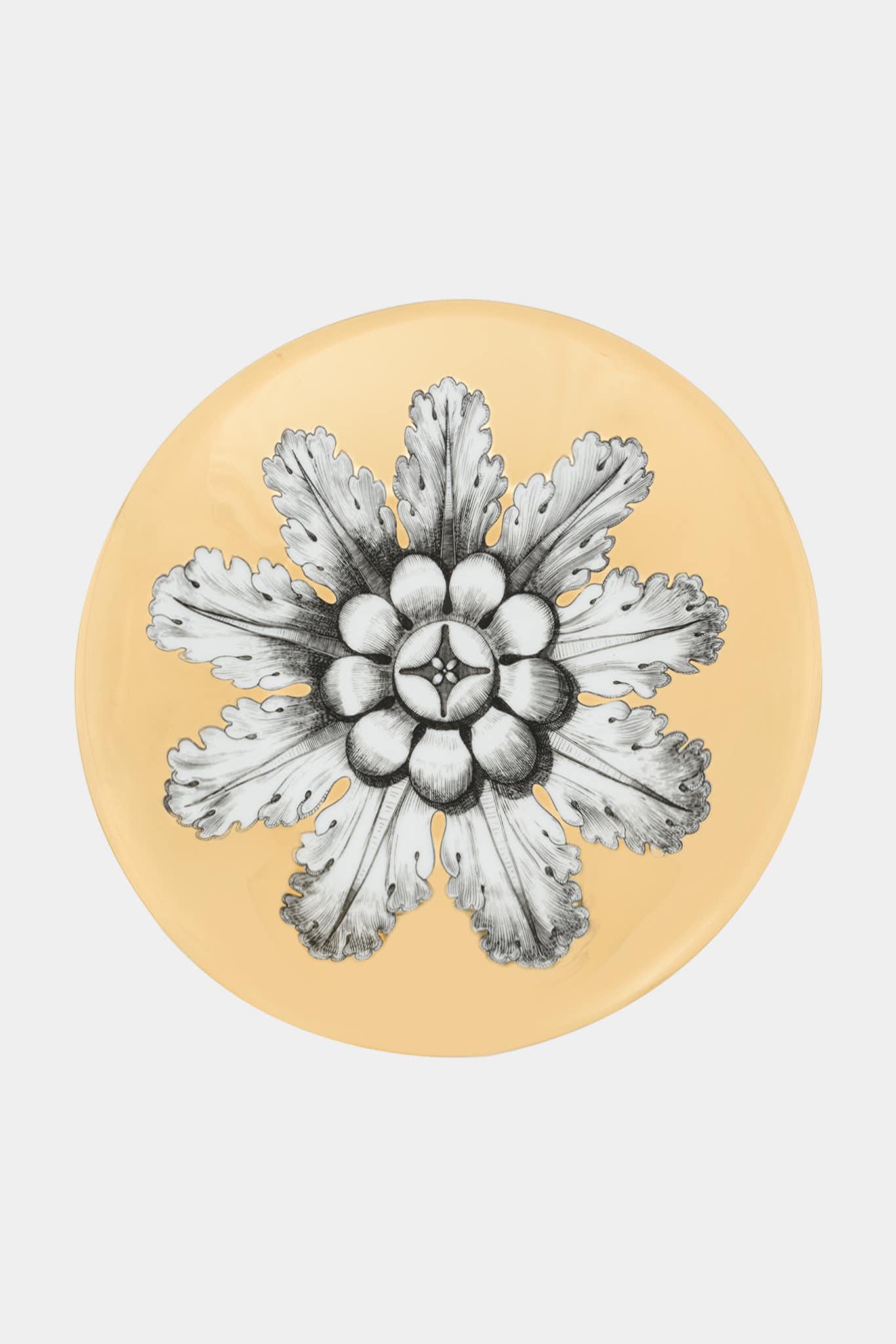 Fornasetti Centre de table Rosone Ø31 - doré – Image 2