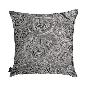 Fornasetti Coussin d'extérieur "Malachite" 40*40 cm