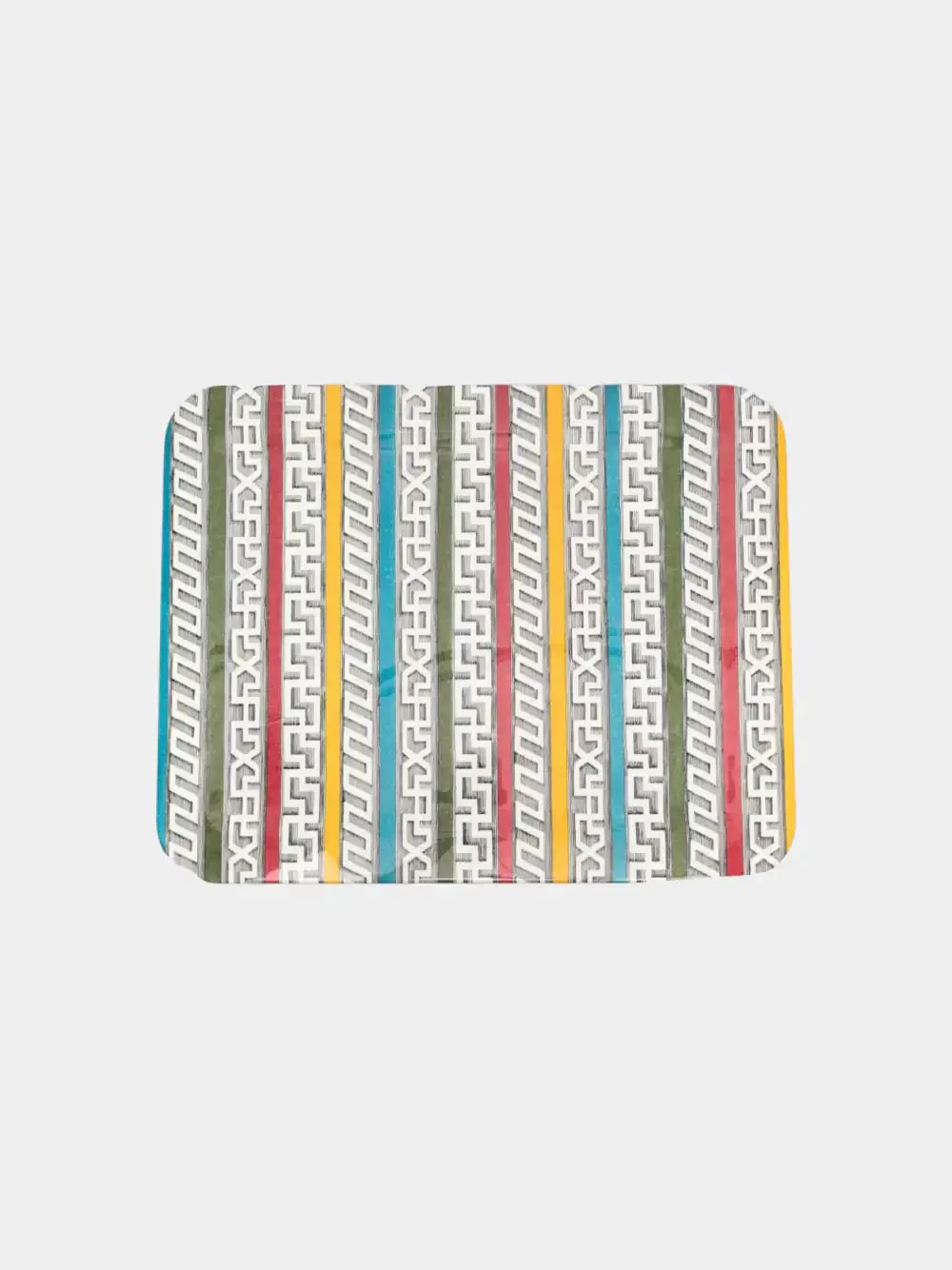 Fornasetti Plateau à rayures multicolores – Image 2