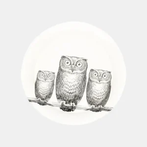 Fornasetti Plateau "Civette"