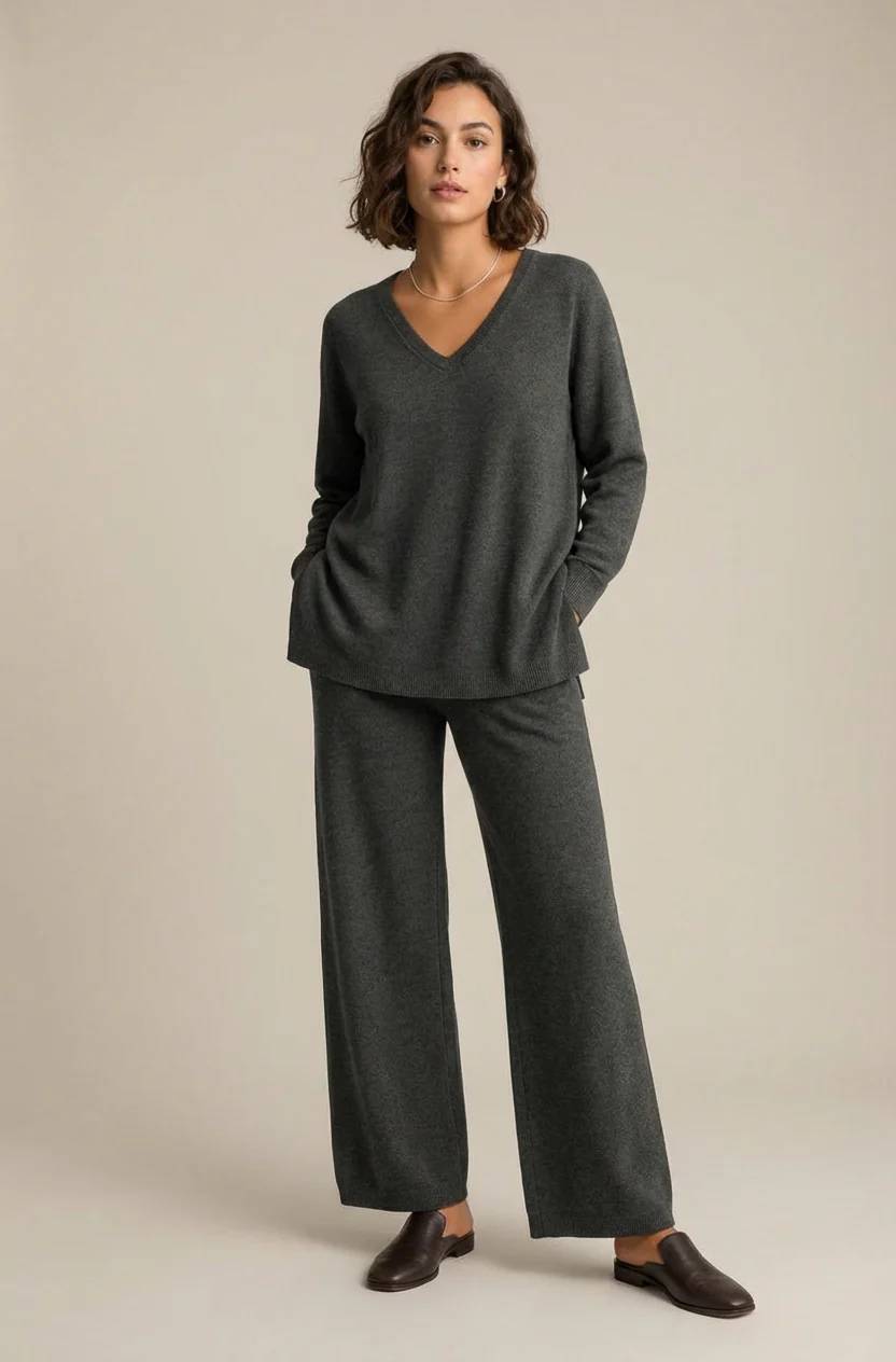 Amandine™ | Ensemble Deux Pièces Confort Chic