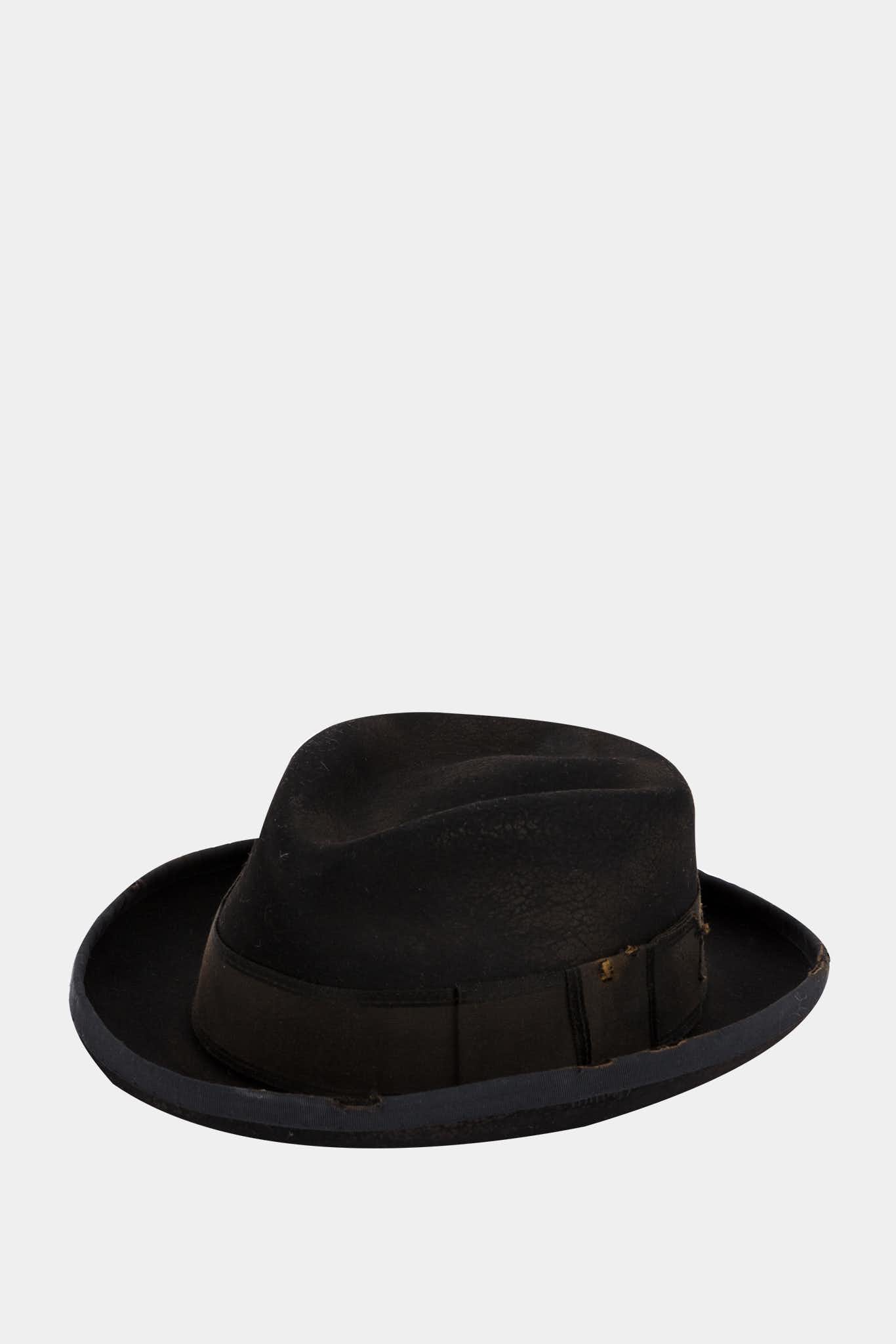 Horisaki Chapeau en feutre noir – Image 3