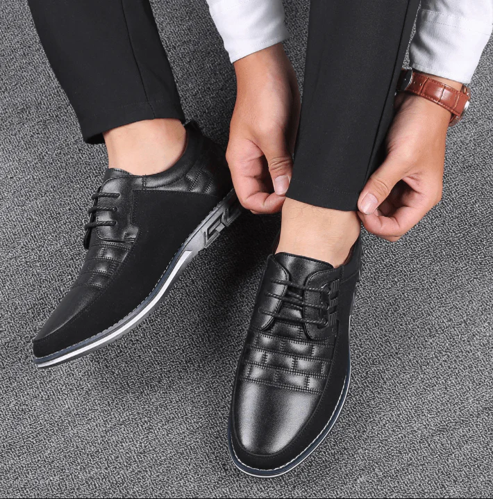 Eef | Trendy Hybrid Faux Leather Sneakers – Image 7