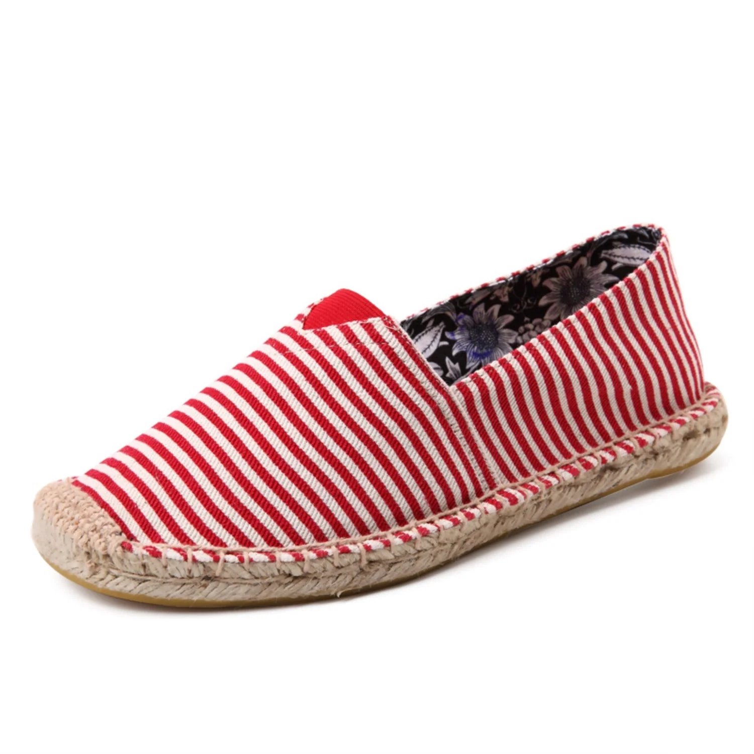 Eline | Espadrilles élégantes à rayures en toile souple – Image 5