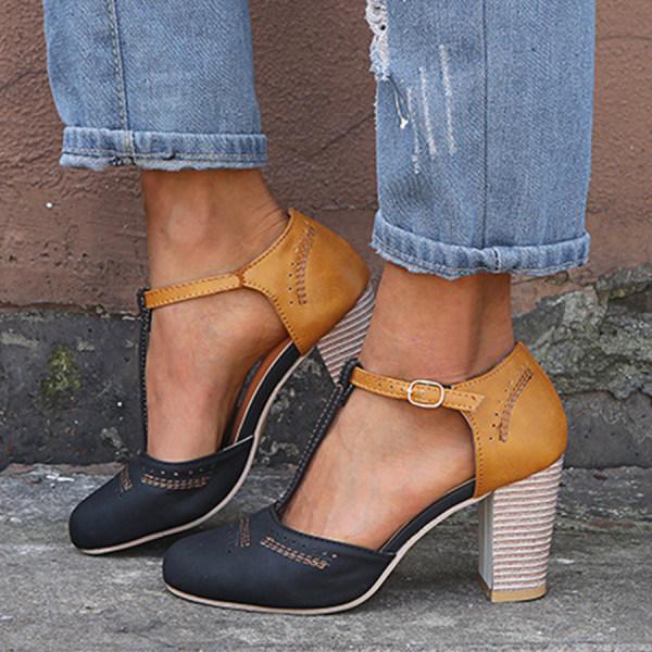 Mirela - Talons Vintage élégants et intemporels pour femmes – Image 8