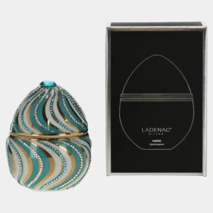 LADENAC Oeuf hélicoïdal parfumé "Bois de Russie" en céramique