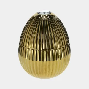 LADENAC Oeuf parfumé "Bois de Russie" en or 18 carats