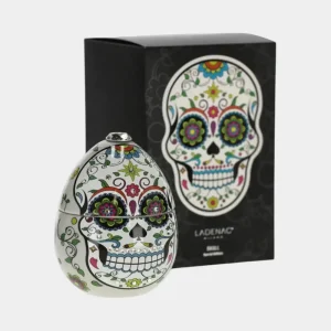 LADENAC Oeuf parfumé "Boisé" en céramique à motif