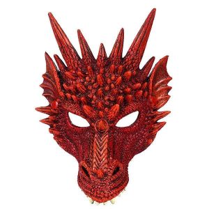 Masque Dragon Rouge