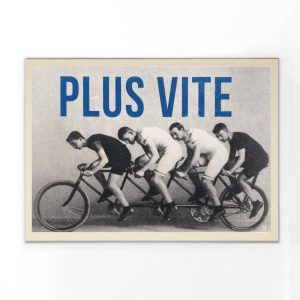 Affiche – Plus vite