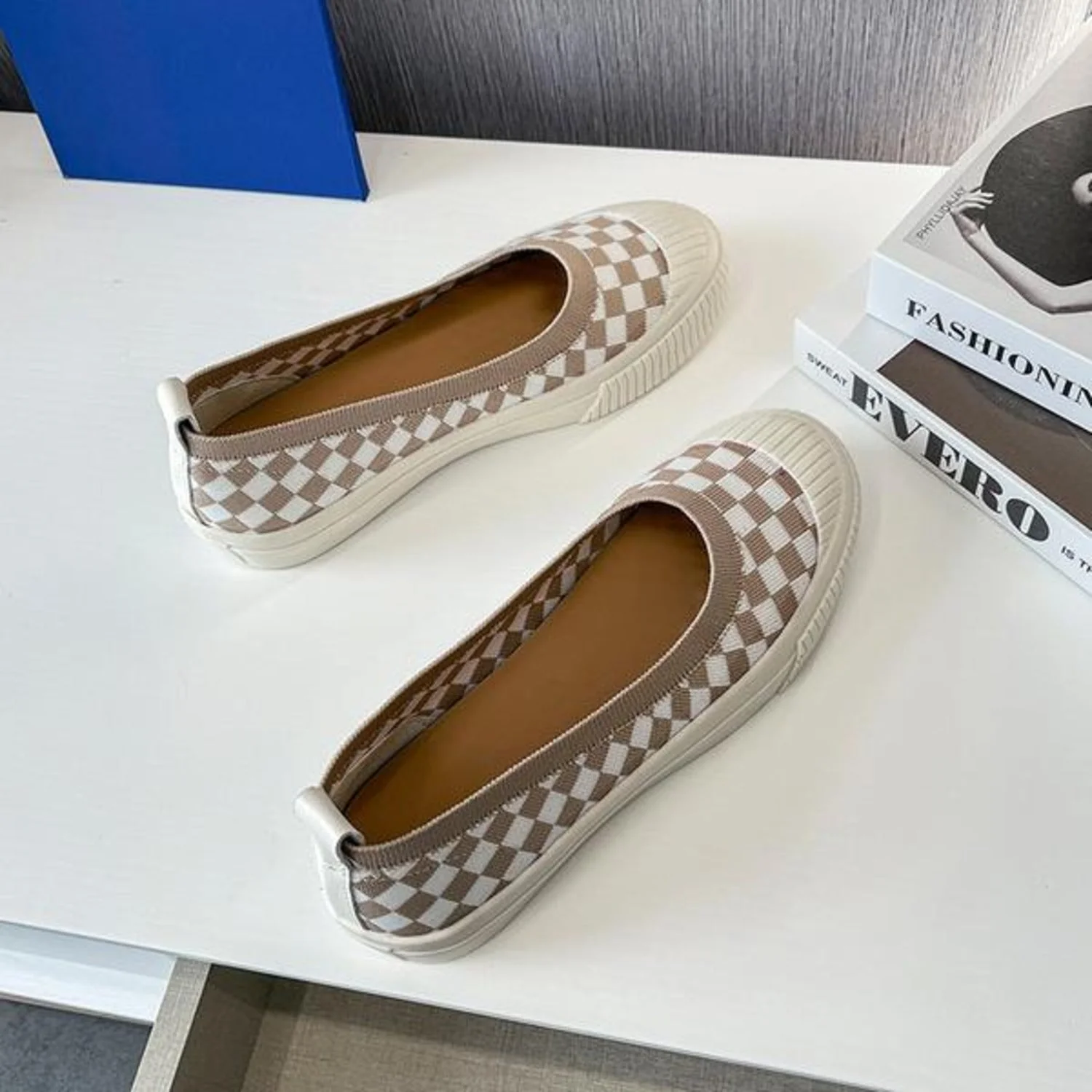 Roxy | Espadrilles élégantes en toile avec nez rond – Image 8