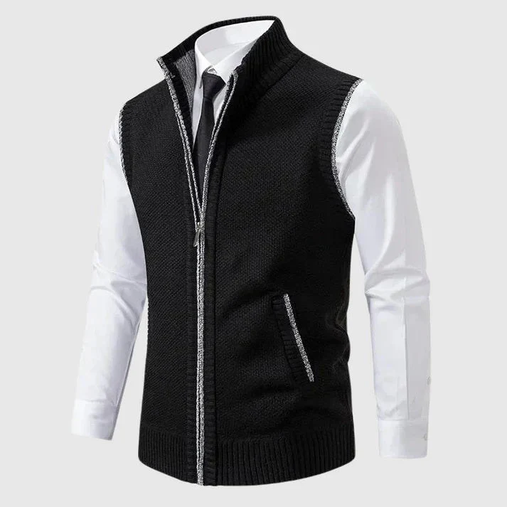 Aleron - Gilet tricoté stylé – Image 8