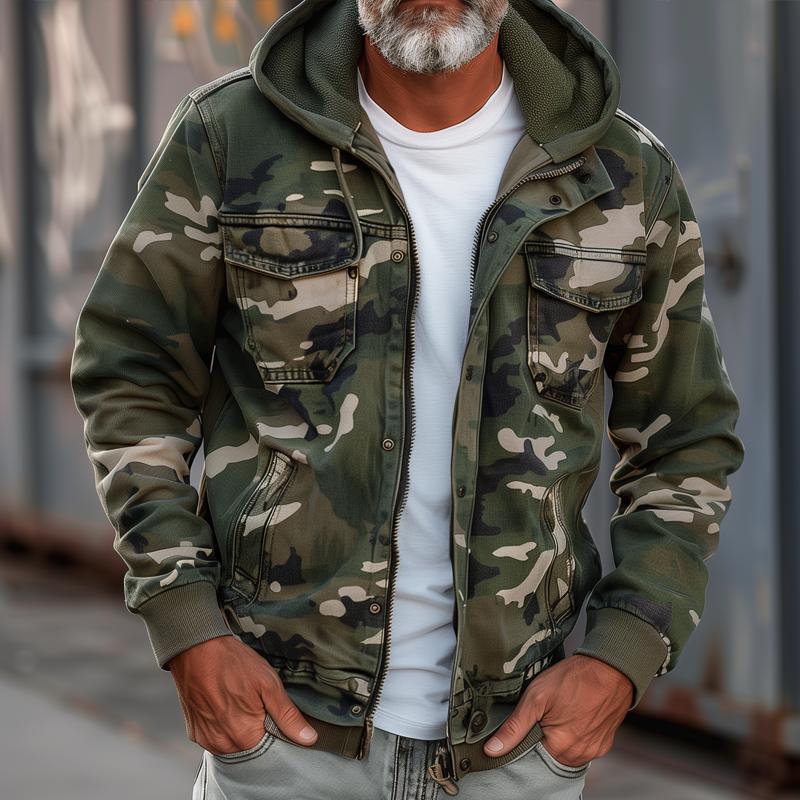 Fabian - Veste Cargo Camouflage Élégante – Image 3