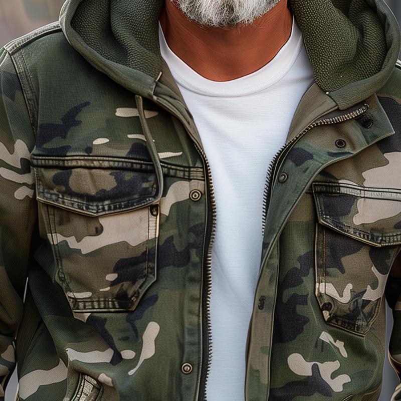 Fabian - Veste Cargo Camouflage Élégante – Image 6