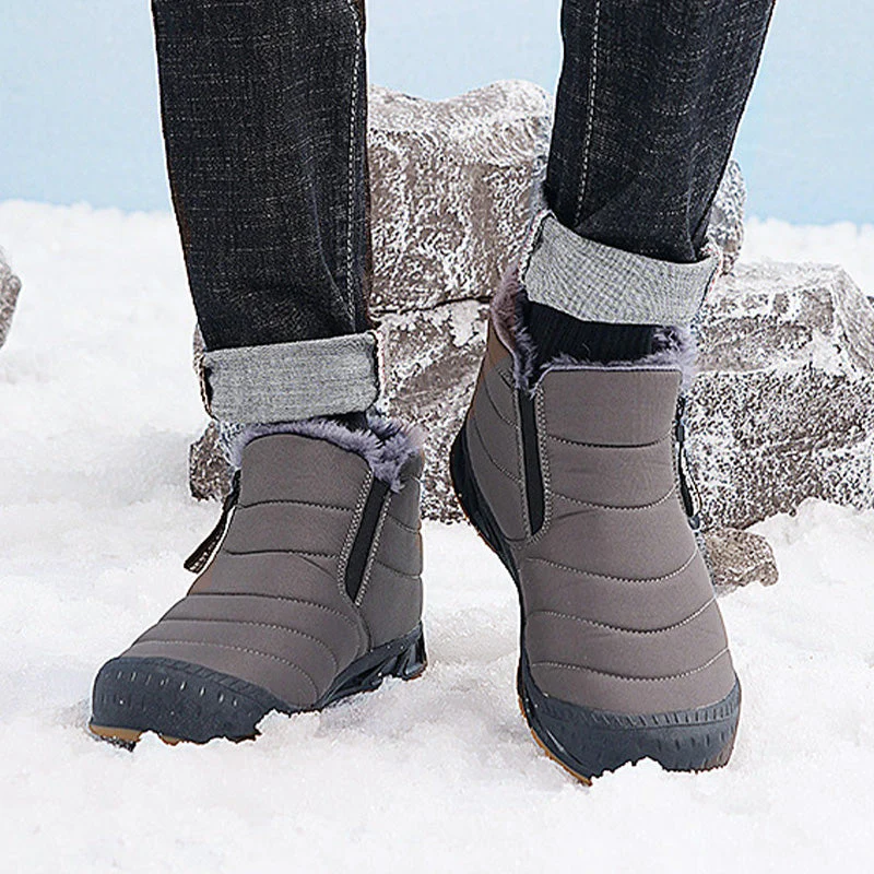 Barnabé™ - Bottes de Neige Chics et Confortables avec Fourrure Synthétique – Image 2