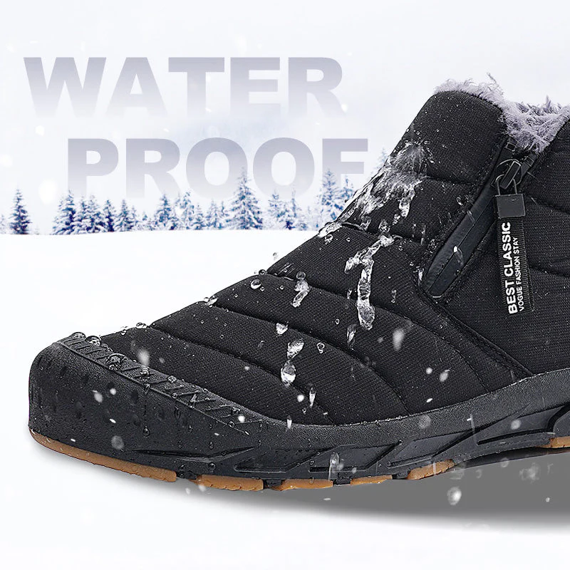 Barnabé™ - Bottes de Neige Chics et Confortables avec Fourrure Synthétique – Image 7
