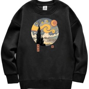 Sweat Dragon Nuit Étoilée Ukiyo-e