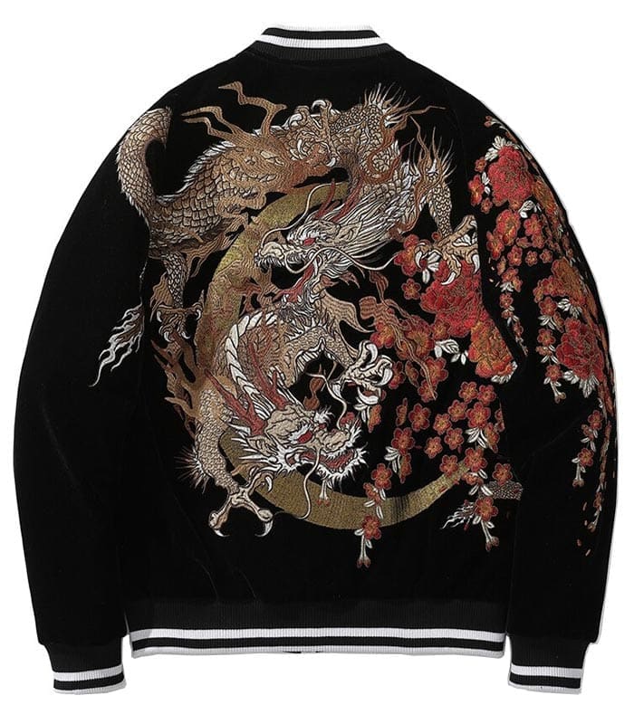 Veste Dragon Broderie Japonaise