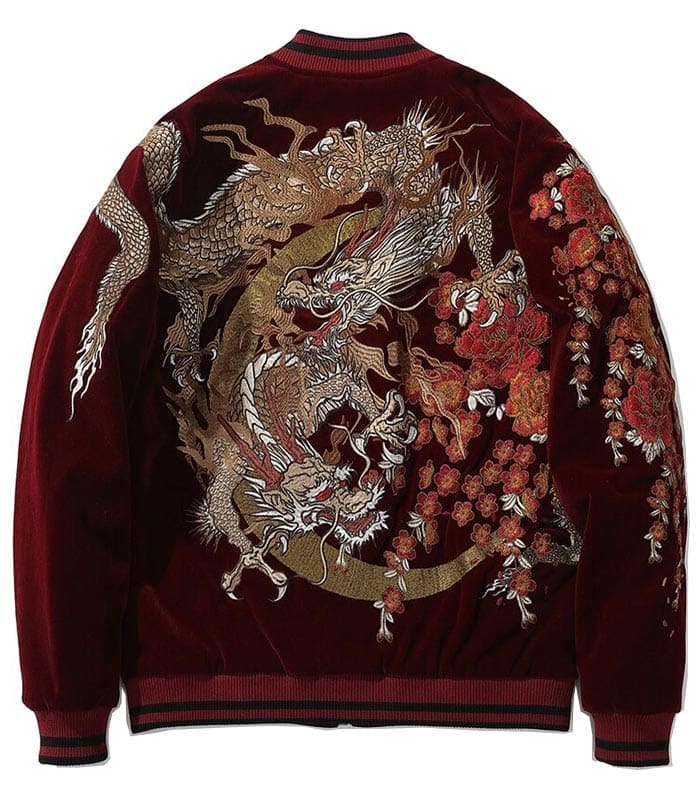 Veste Dragon Broderie Japonaise – Image 4