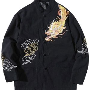 Veste Dragon Hanfu