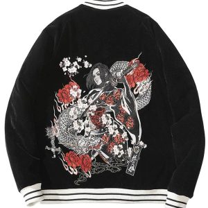 Veste Dragon Streetwear Vintage