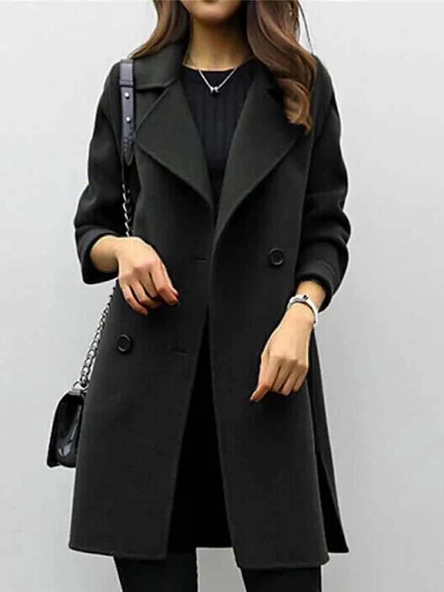 Adley Elegant Double-Breasted Overcoat (Manteau élégant à double boutonnage) – Image 6